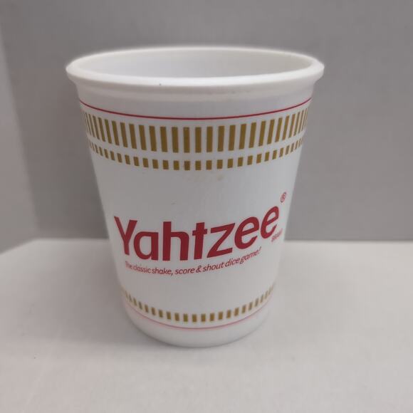 Yahtzee Cup of Noodles Dice Game Family Fun - Picture 8 of 15